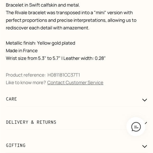 Authentic Hermes Rivali Mini Bracelet - Picture 8 of 8